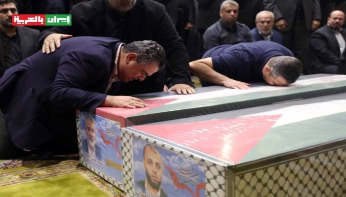 وصول جثماني المجاهد الشهيد إسماعيل هنية ومرافقه أبو شعبان إلى الدوحة