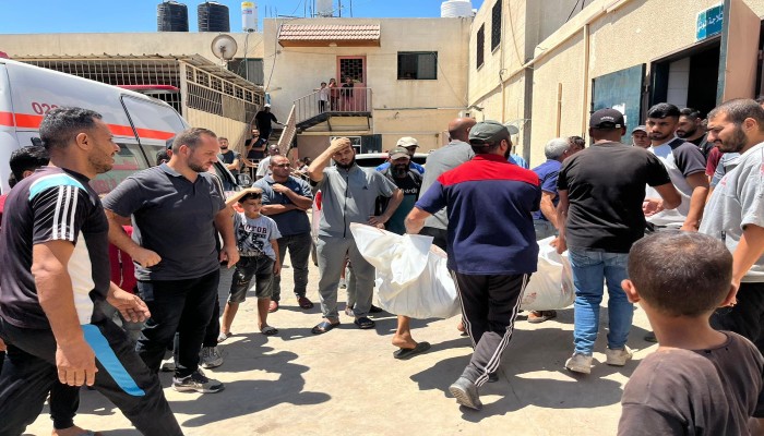 استشهاد خمسة من رجال شرطة غزة بغارة صهيونية