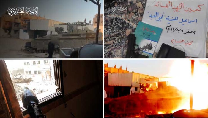 القسام تواصل كمائنها المحكمة لقوات الاحتلال من المسافة صفر