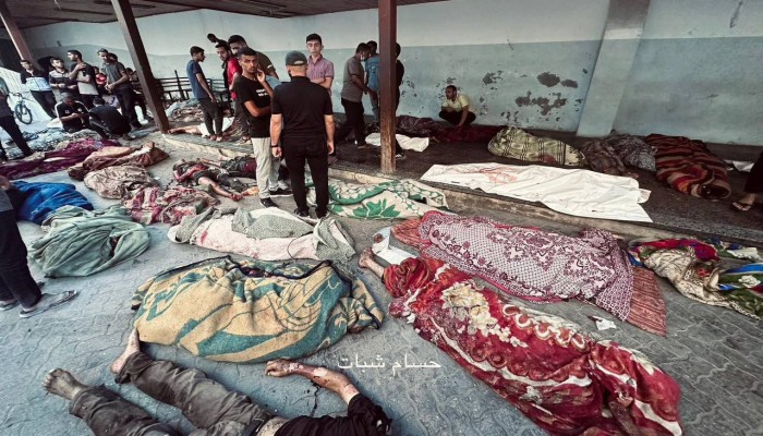 مذبحة مروعة بغزة.. 100 شهيد وعشرات الجرحى في قصف لمدرسة بحي الدرج