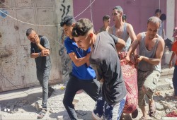 38 شهيدًا بينهم أطفال بغارات صهيونية متفرقة على غزة