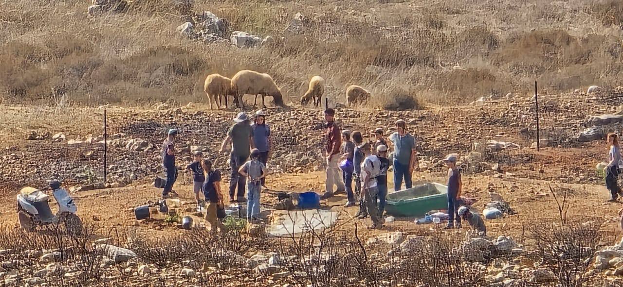 صهاينة يحطمون مشتلا زراعيا في نابلس وتجريف 60 دونما برام الله