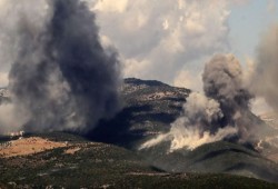 50 غارة للطيران الصهيوني على جنوب لبنان خلال 40 دقيقة