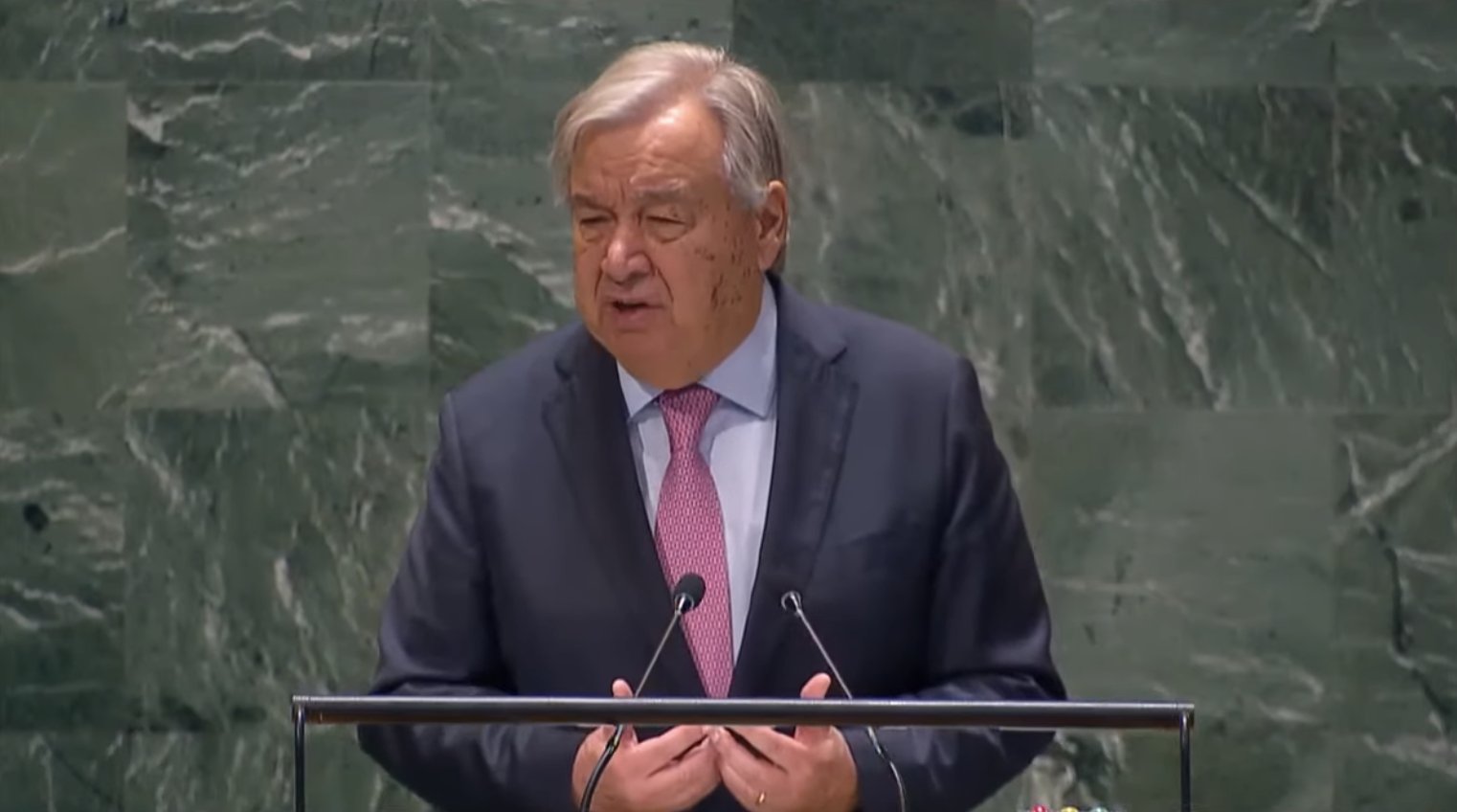 جوتيريش: الحرب في غزة وصلت إلى مستوى غير مسبوق من الموت والدمار