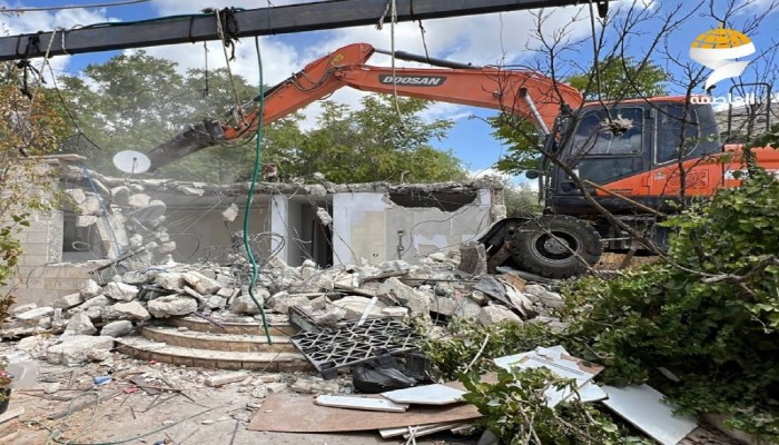 الاحتلال يهدم مباني سكنية في الأغوار الشمالية