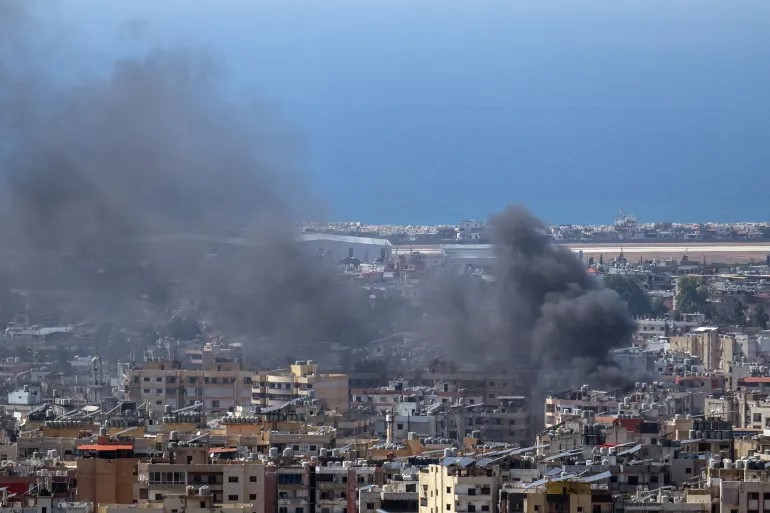 العدوان الصهيوني على لبنان..  الاحتلال يقصف الضاحية الجنوبية لبيروت