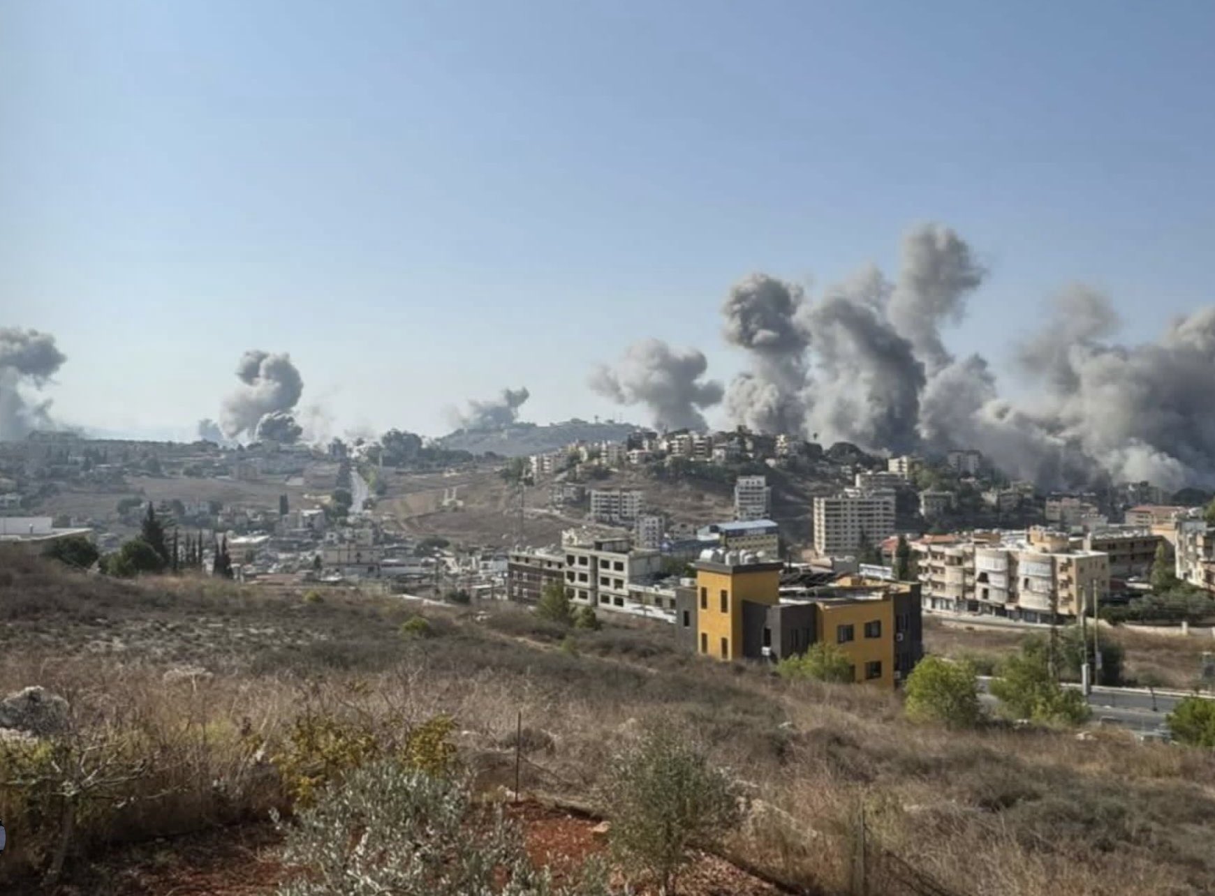 العدوان الصهيوني على لبنان.. الاحتلال يواصل قصف الجنوب