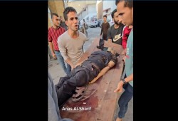 6 شهداء و30 مصابا بقصف سوق الصحابة في غزة