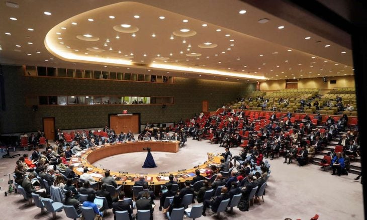 مشروع قرار جديد بمجلس الأمن لوقف إطلاق النار في غزة