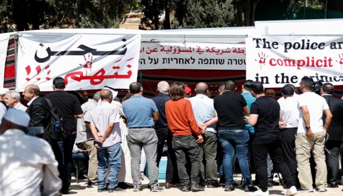 إضراب في الداخل الفلسطيني المحتل للمطالبة بمكافحة الجريمة