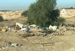 قوات الاحتلال تهدم قرية العراقيب بالداخل الفلسطيني المحتل