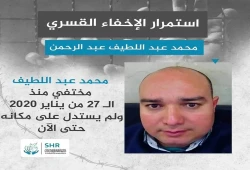 داخلية الانقلاب تواصل إخفاء المواطن محمد عبد اللطيف قسريا للعام الرابع