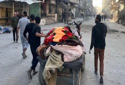 96 شهيداً في سلسلة مجازر شمالي ووسط غزة