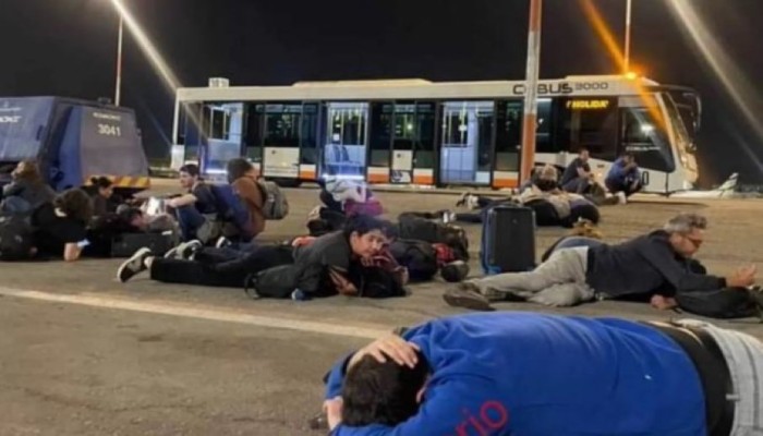 قصف تل أبيب بالصواريخ يدفع مئات الآلاف من الصهاينة إلى الملاجئ