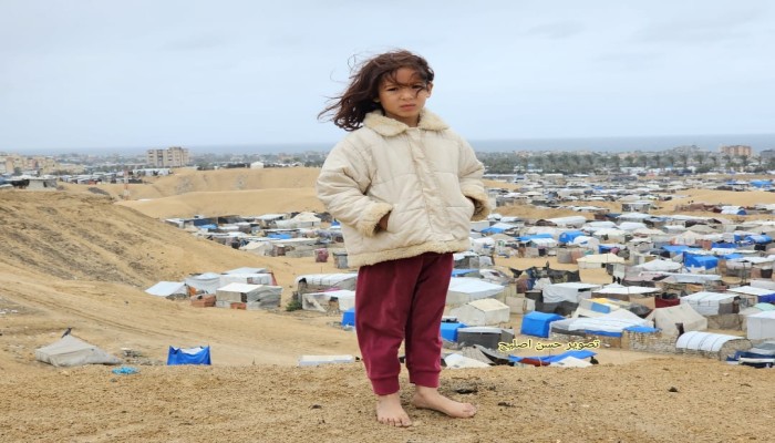 النازحون في غزة أمام مخاطر كبيرة بفعل مياه الأمطار