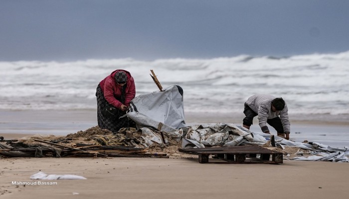 بلدية غزة تحذر من تدفق مياه الصرف الصحي إلى مراكز الإيواء