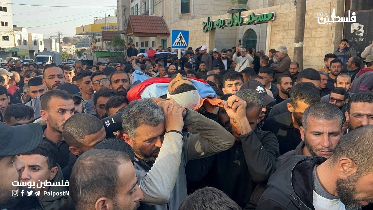 الآلاف يشيعون شهيدي القسام جنوب جنين