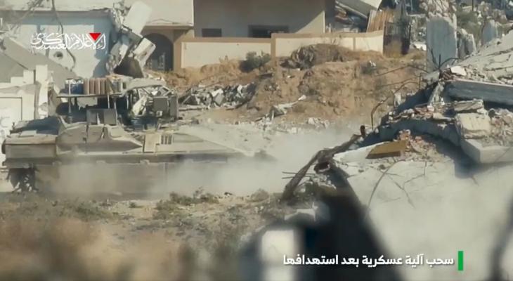 المقاومة تقنص 3 جنود وتستهدف آليات الاحتلال في محاور التوغل