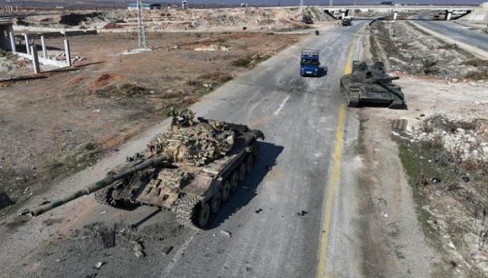 نظام بشار يقر بسيطرة فصائل المعارضة السورية على حماة