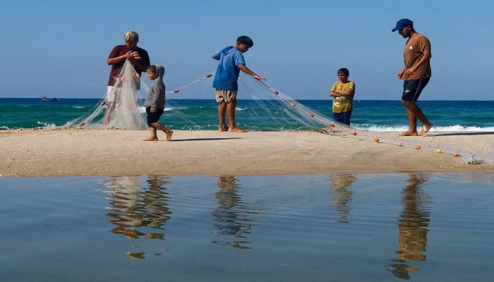 قوات الاحتلال تعتقل 6 صيادين في بحر غزة