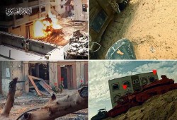 القسام تفجر منزلا بقوة صهيونية قوامها 11 جنديا وسط جباليا