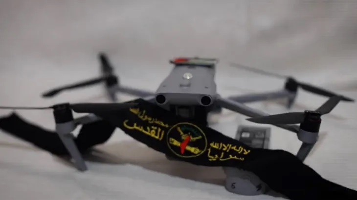 سرايا القدس تبث مشاهد لمسيّرات صهيونية سيطرت عليها