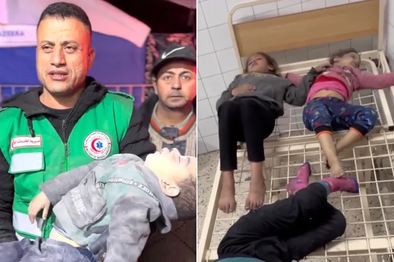 مجزرة صهيونية في جباليا مع بداية العام الجديد