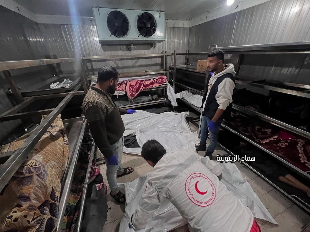 شهيدان بحي الزيتون في غزة قصفتهما مسيرة صهيونية