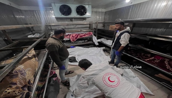 شهيدان بحي الزيتون في غزة قصفتهما مسيرة صهيونية