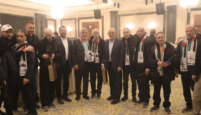 تركيا تستقبل 15 أسيرًا مقدسيًا محررًا