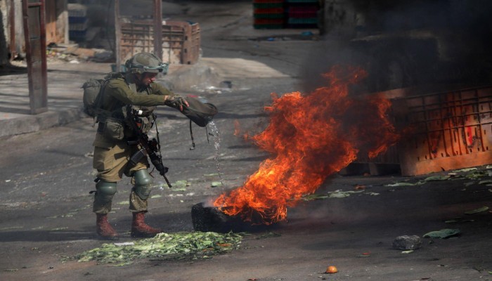 مواجهات مع قوات الاحتلال شمالي الخليل