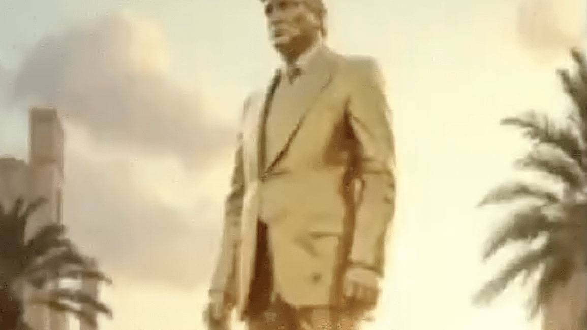 ترامب يروج لتهجير سكان غزة بنشر مقطع فيديو بالذكاء الاصطناعي