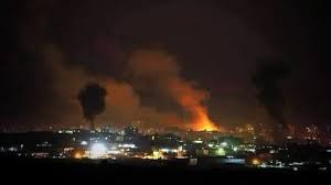 100 طائرة صهيونية تشن هجوما غير مسبوق على قطاع غزة