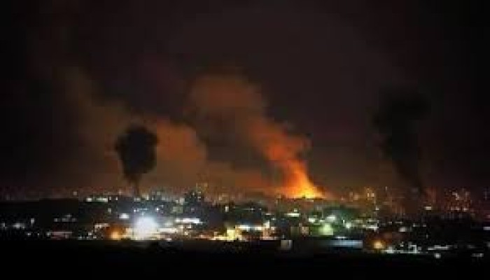 100 طائرة صهيونية تشن هجوما غير مسبوق على قطاع غزة