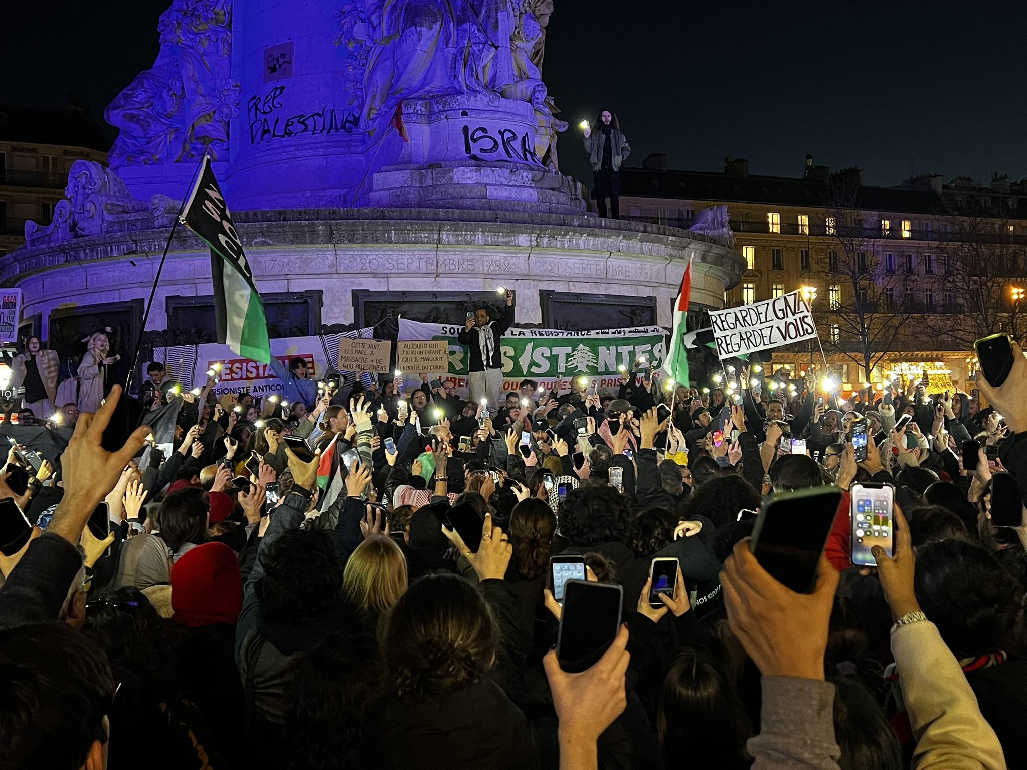 مظاهرات في مدن أمريكية وأوروبية تنديدا بجرائم الاحتلال في غزة