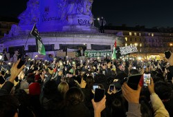 مظاهرات في مدن أمريكية وأوروبية تنديدا بجرائم الاحتلال في غزة