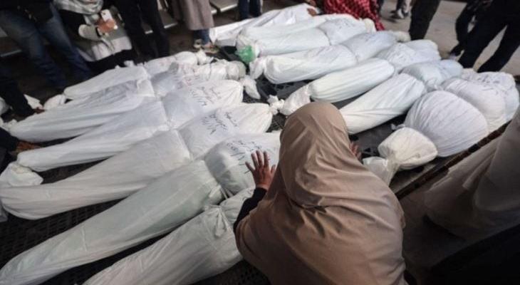 14 شهيدًا بقصف صهيوني لعزاء في بيت لاهيا