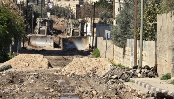 جيش الاحتلال يعلن عن تفجير 60 بناية بمخيم جنين