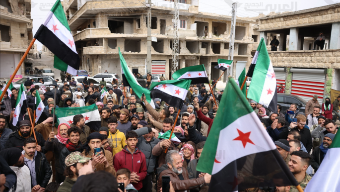 سورية.. معرة النعمان تحتفل بذكرى انطلاق الثورة فيها رغم الدمار