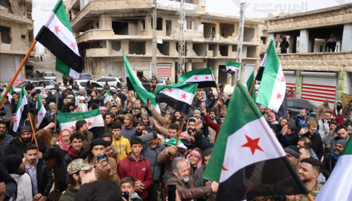 سورية.. معرة النعمان تحتفل بذكرى انطلاق الثورة فيها رغم الدمار