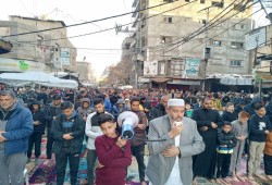 صلاة العيد في غزة بين ركام المساجد برغم تواصل حرب الإبادة