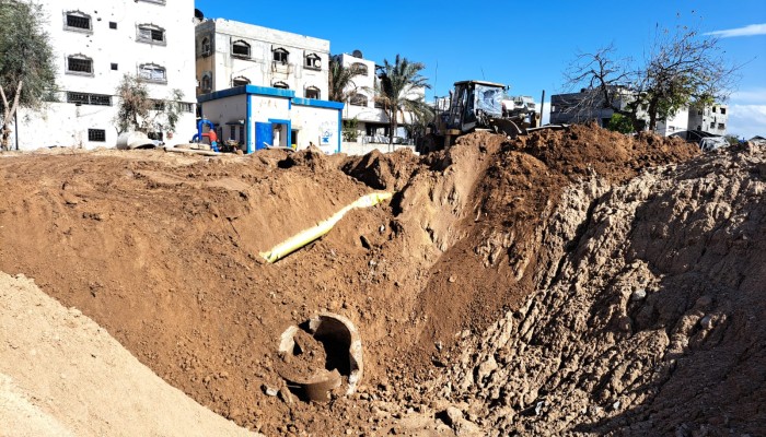 مدينة غزة تعيش أزمة تعطيش بعد توقف خط المياه الرئيسي