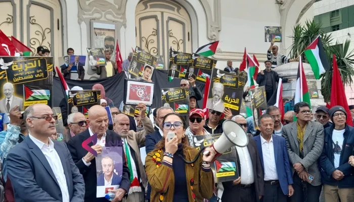 تونس.. مظاهرة تطالب بإطلاق سراح المعتقلين وقلق من التدهور السياسي