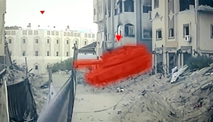 القسام تستهدف 3 دبابات صهيونية شرق مدينة غزة