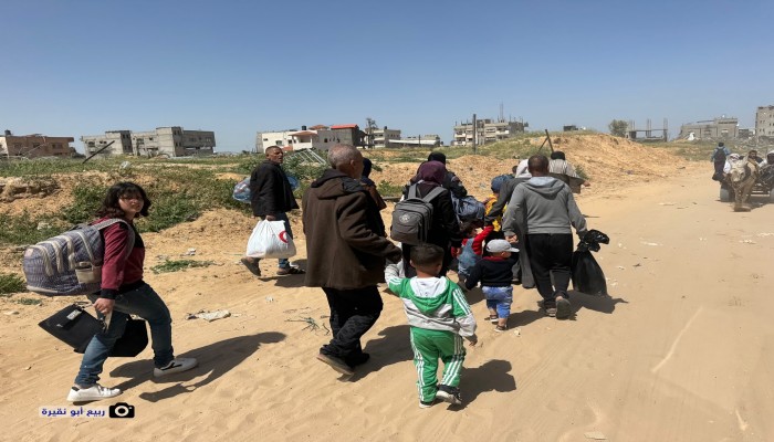 نصف مليون نازح جديد في غزة خلال شهر