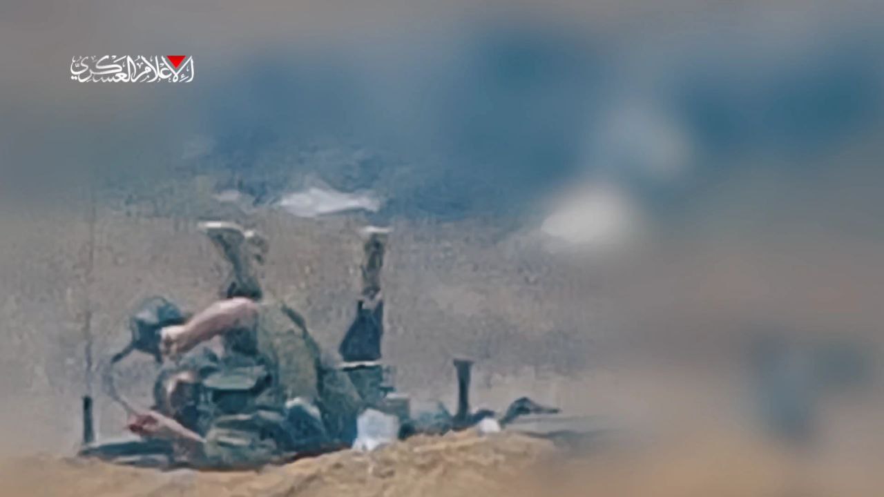 القسام تنشر فيديو يوثق قنص جنود صهاينة في بيت حانون