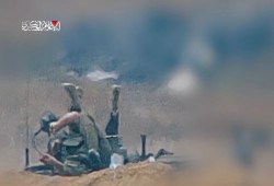 القسام تنشر فيديو يوثق قنص جنود صهاينة في بيت حانون