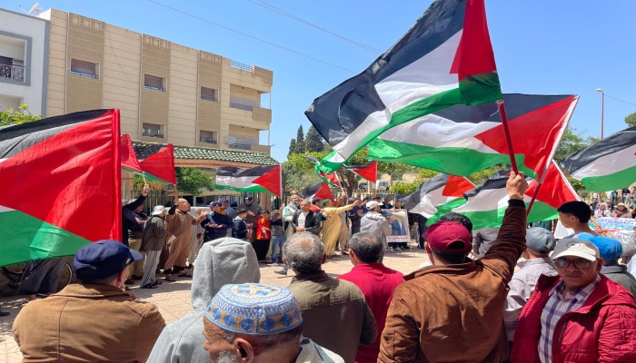 مظاهرات حاشدة في المغرب تطالب بوقف الإبادة في غزة ورفع الحصار