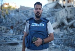 استشهاد الصحفي يحيى صبيح بمجزرة للاحتلال في غزة بعد ولادة طفلته