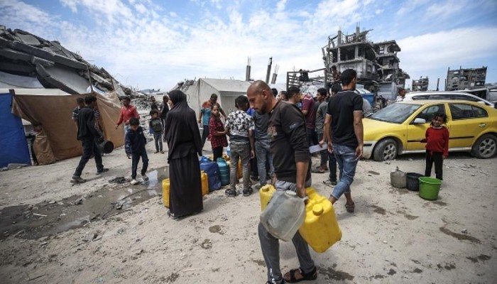 70% من سكان قطاع غزة تحت أوامر التهجير القسري